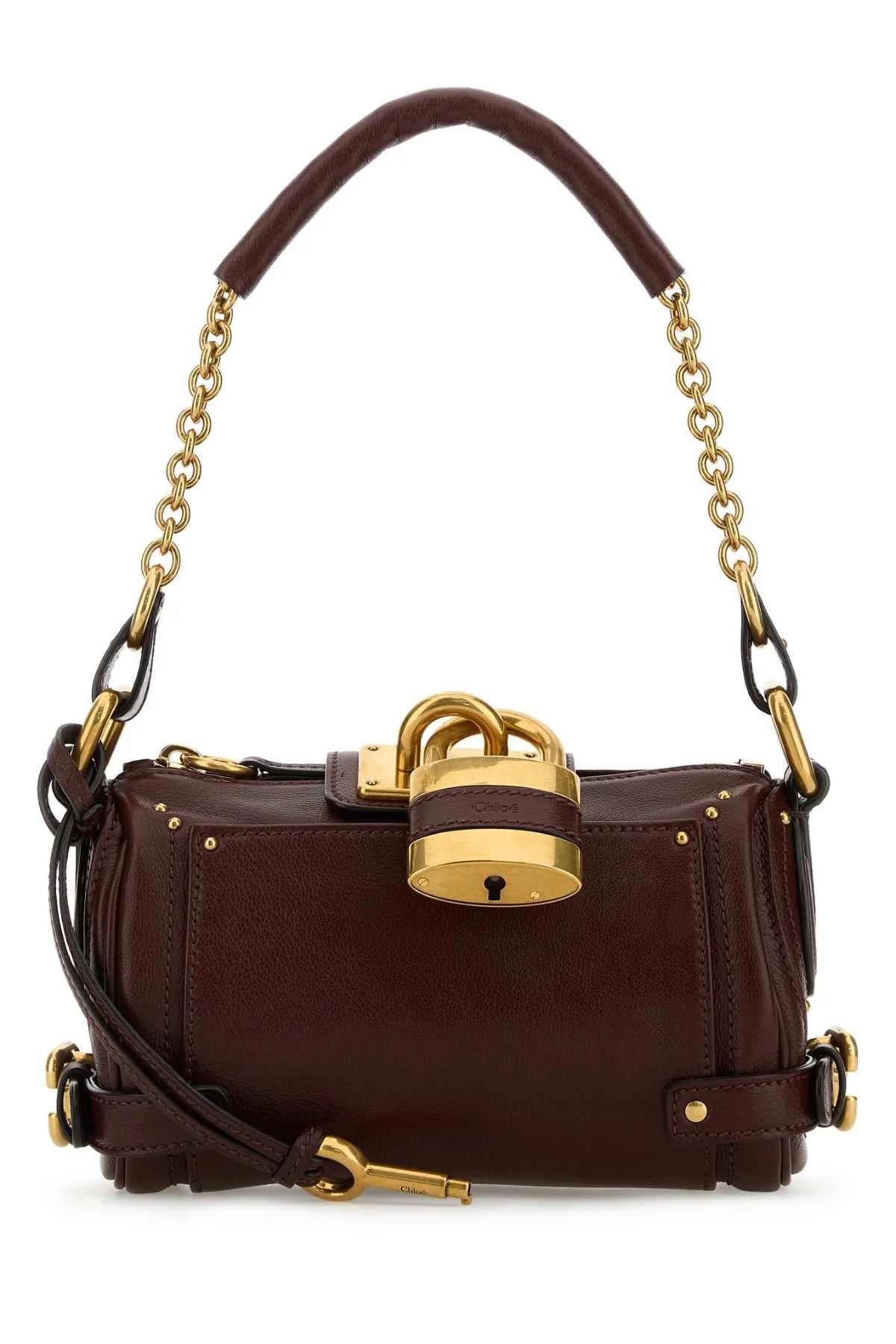 Chloe Women Brown Leather Small Paddington Shoulder Bag - 1