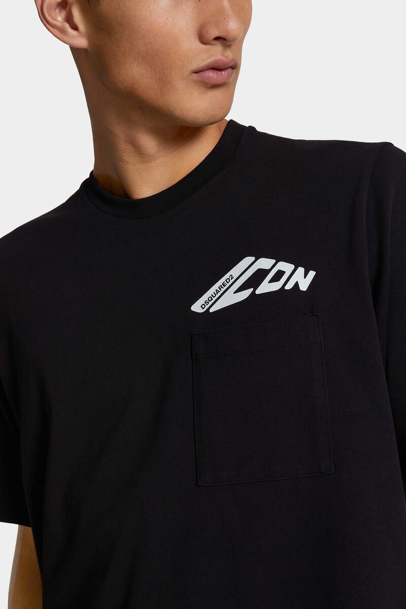 ICON NEW GENERATION LOOSE FIT POCKET T-SHIRT - 5