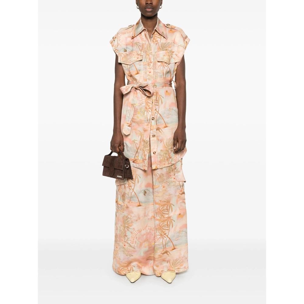 Zimmermann Orange Trousers - Palazzo Pants Women - 5