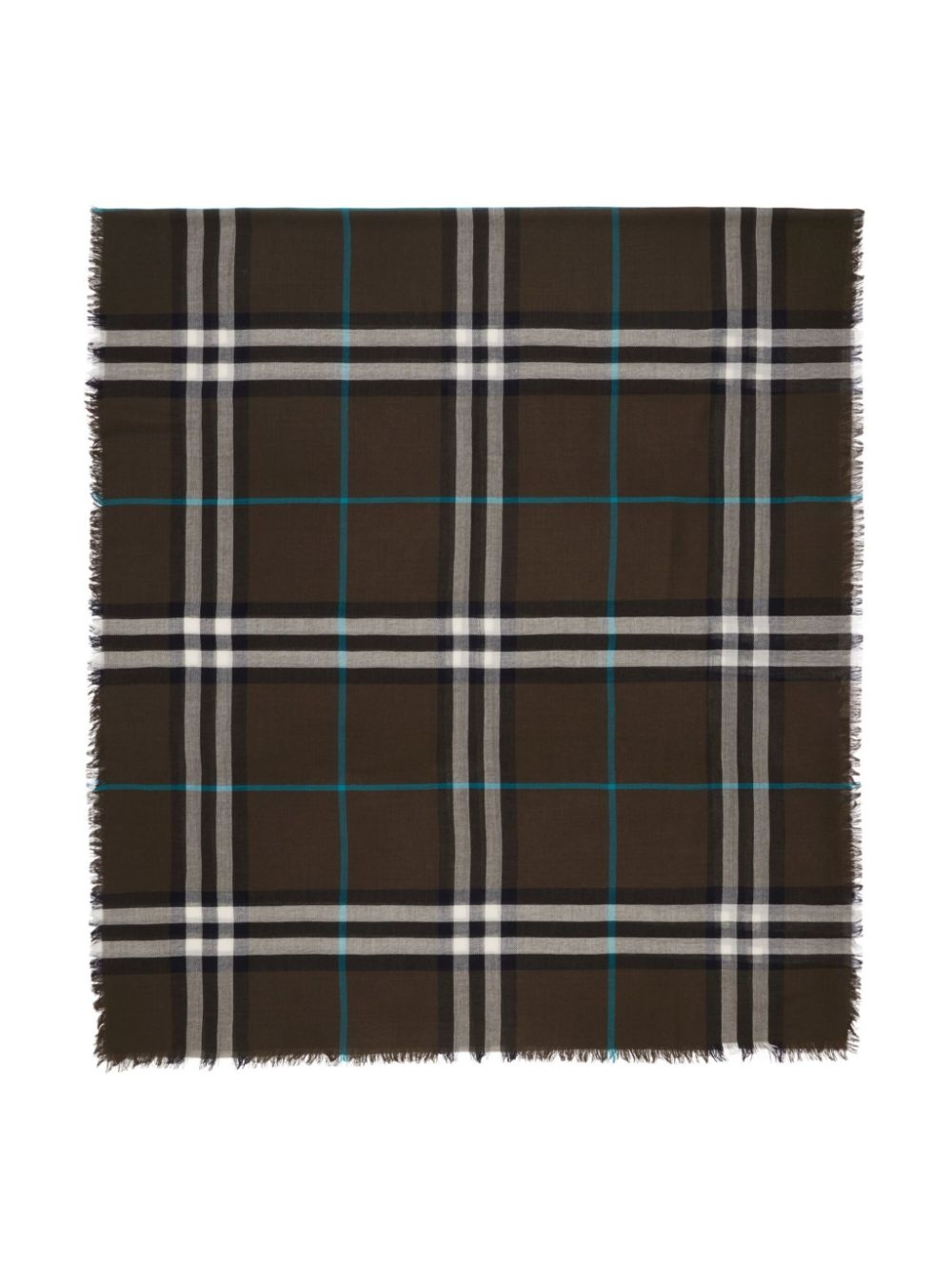 check wool scarf - 3