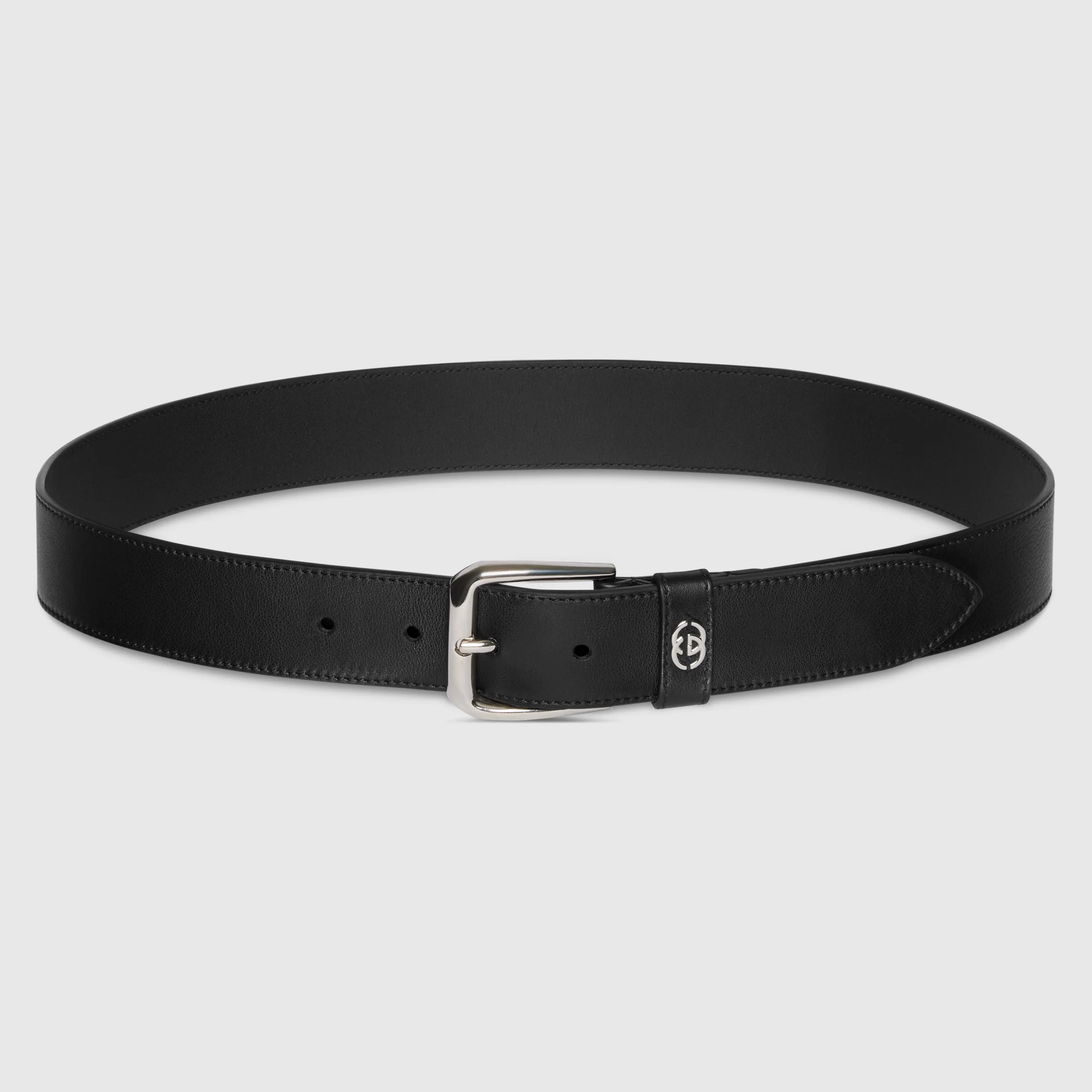 Belt with Interlocking G detail - 1