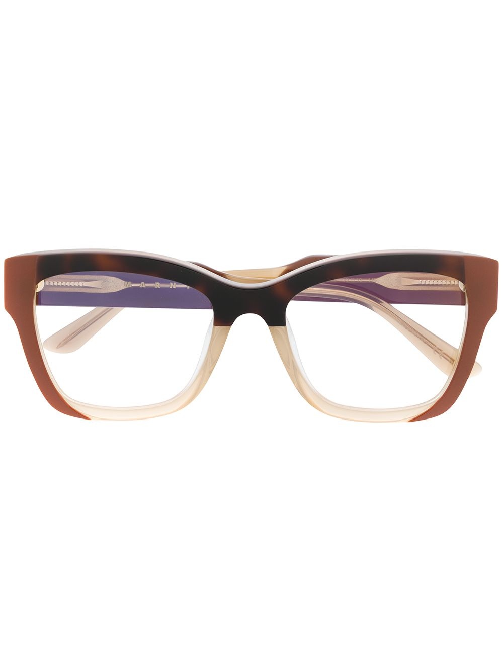 square frame optical glasses - 1