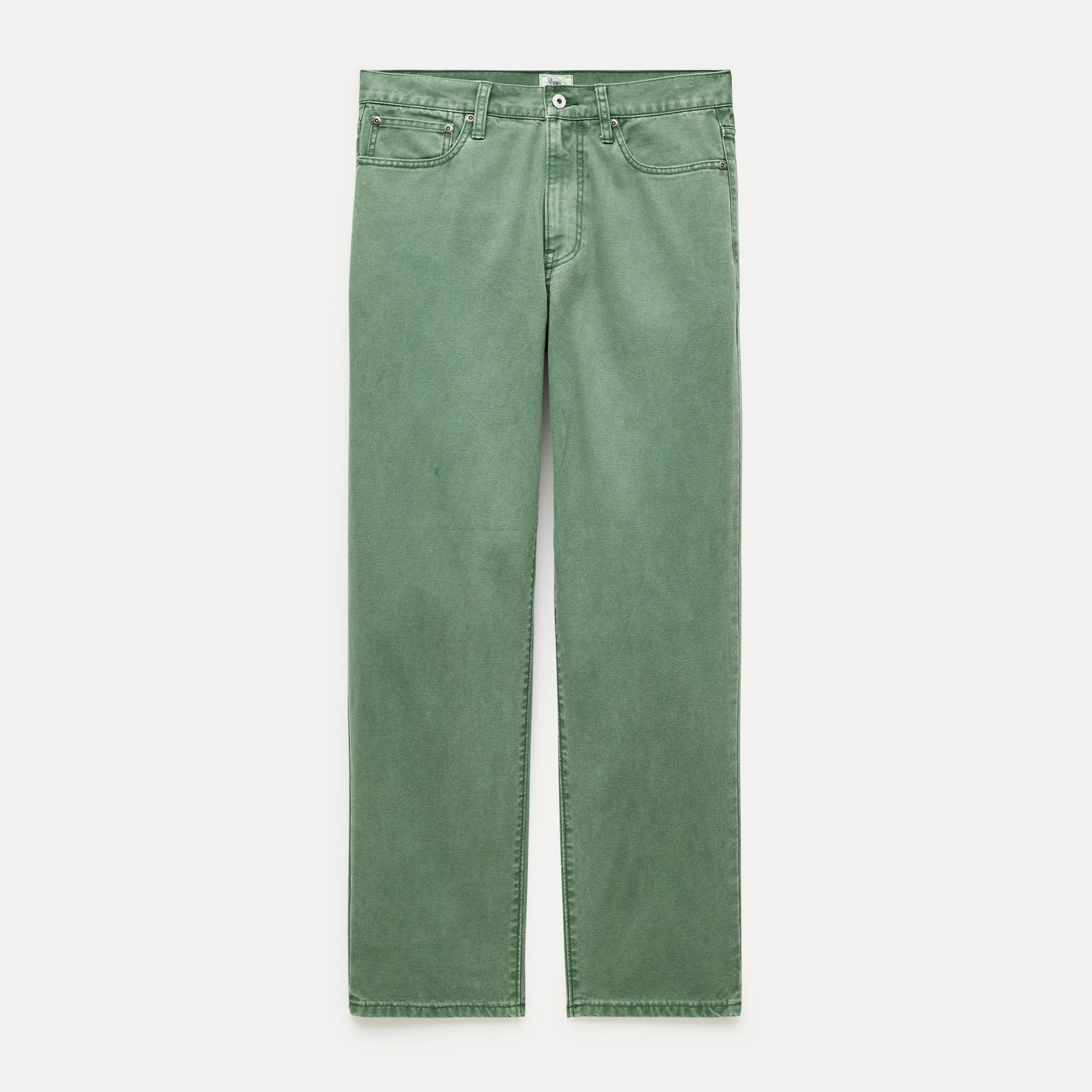 Classic Straight garment-dyed five-pocket jean - 1