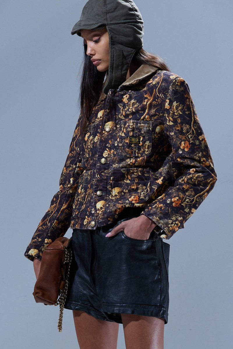 R13 CROPPED CHORE COAT outlook