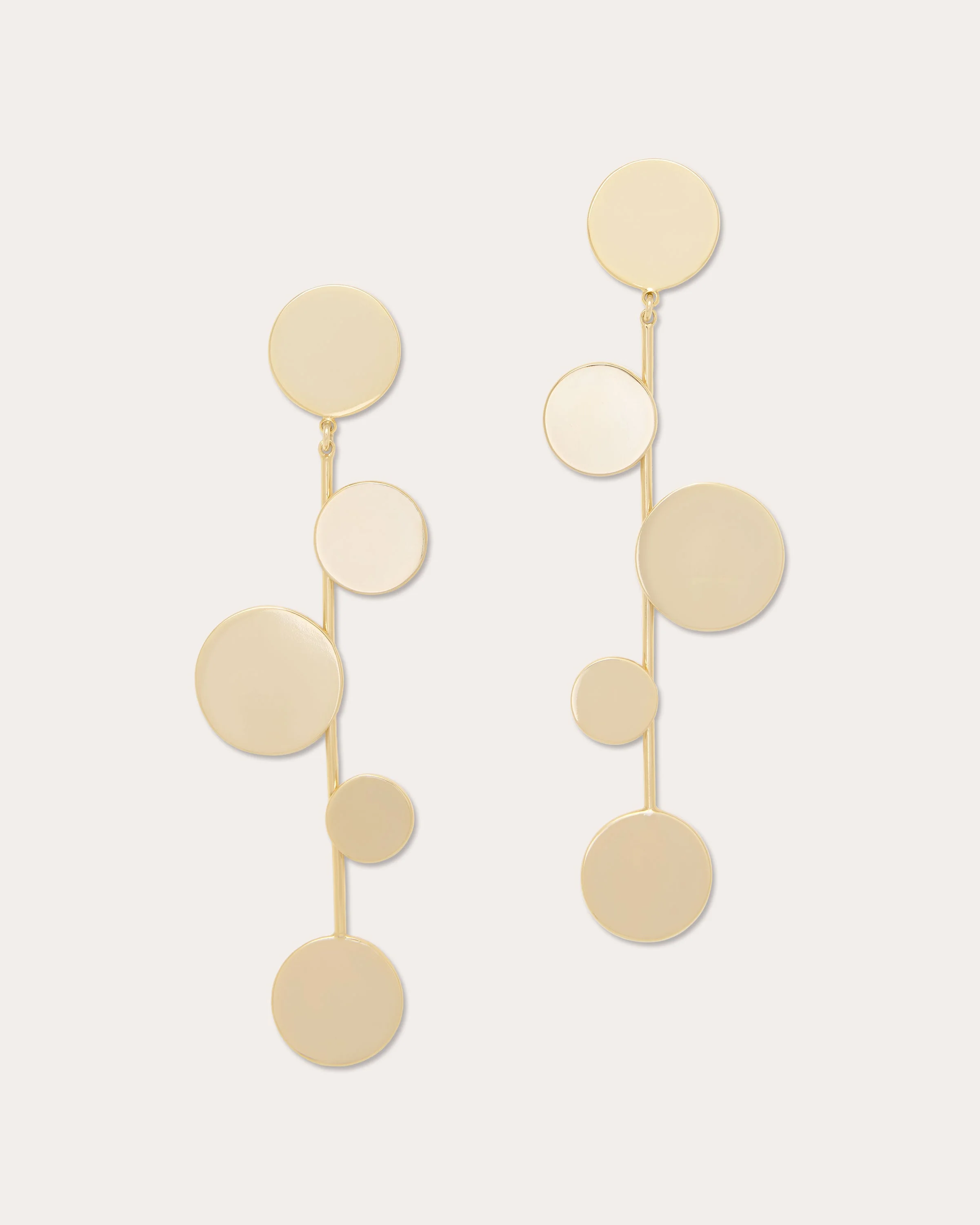 Tia Statement Dot Earrings - 1