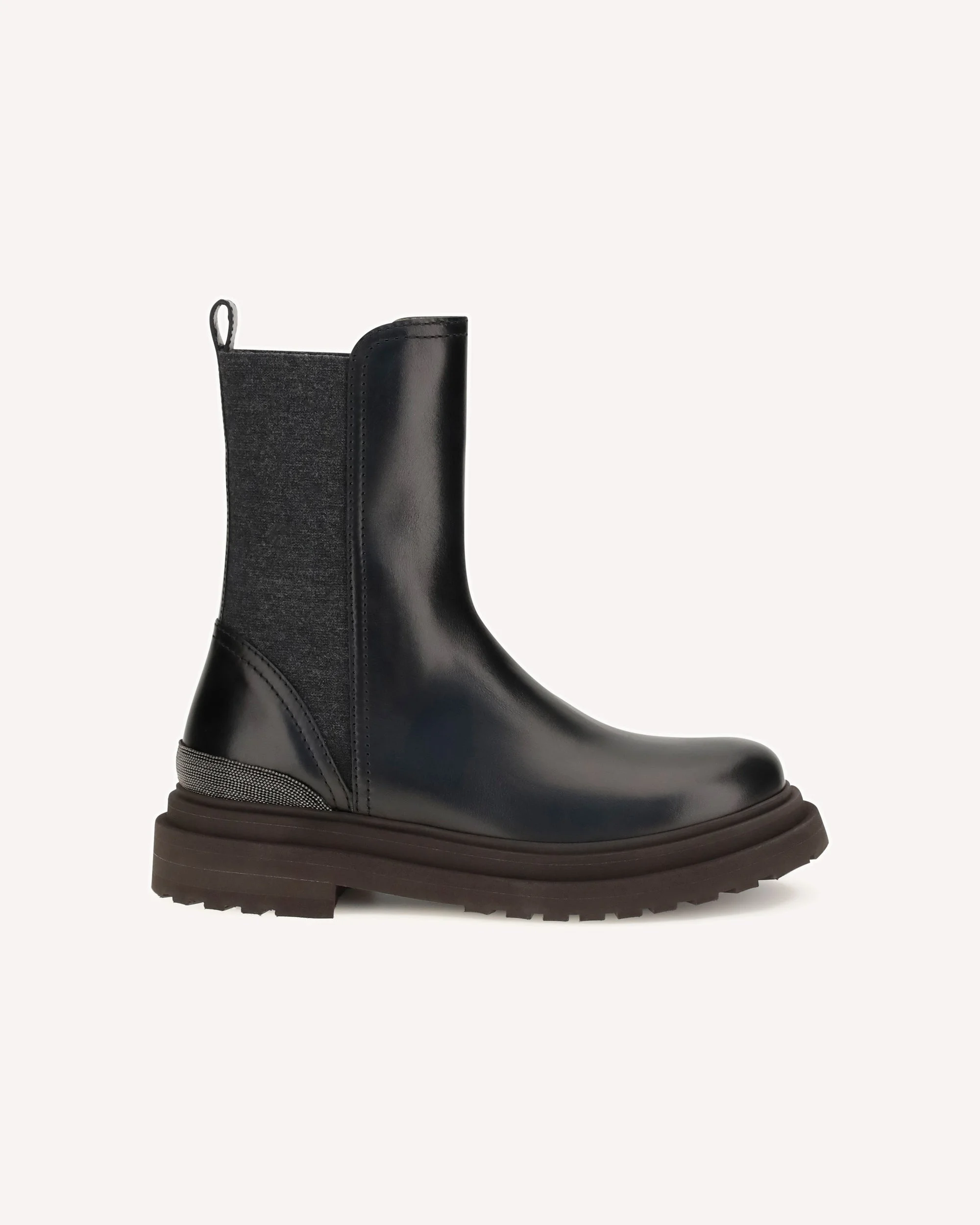 Leather Chelsea Ankle Boots - 1