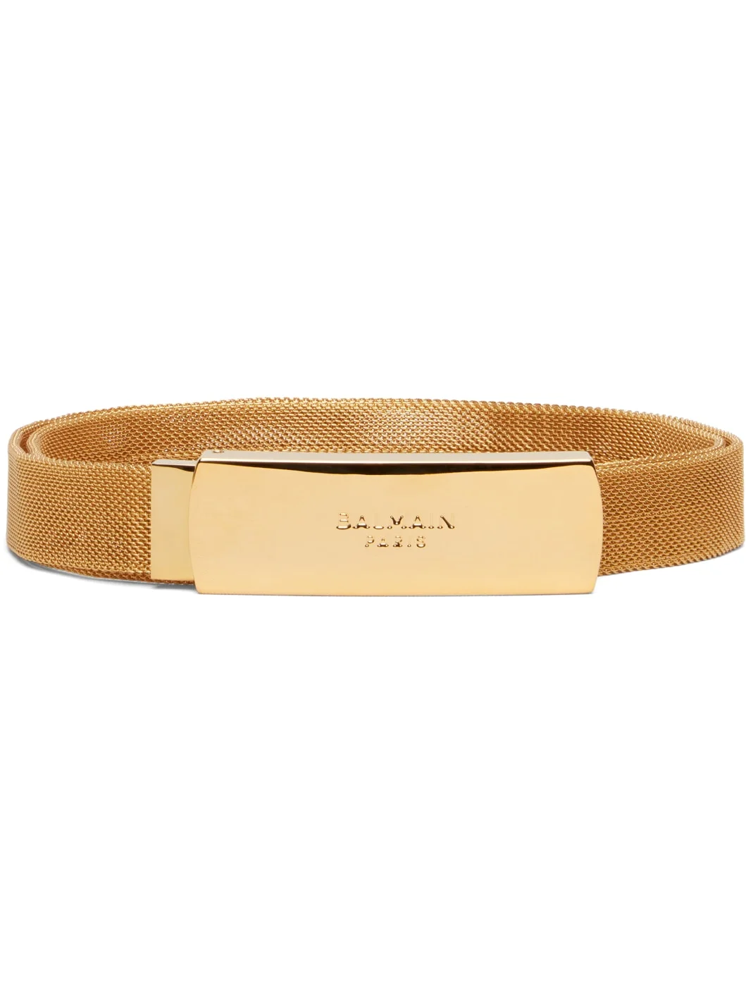Gold Braided Brass Belt - 1