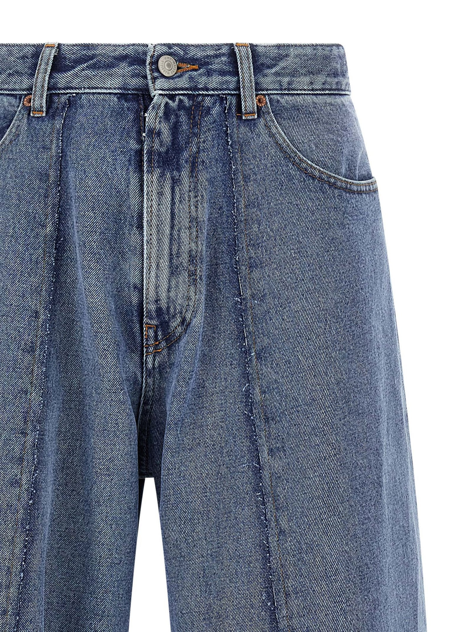 5 Pockets Jeans Blue - 3