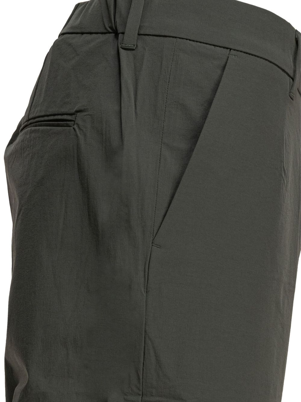 pocketed straight-leg trousers - 4