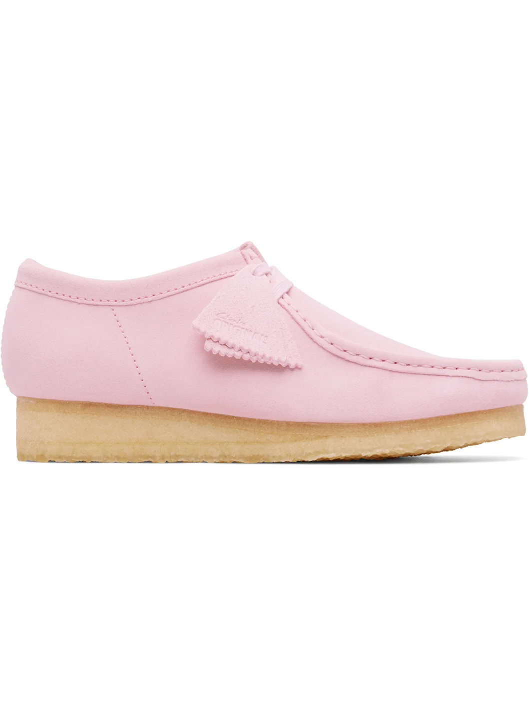 Pink Wallabee Derbys - 1