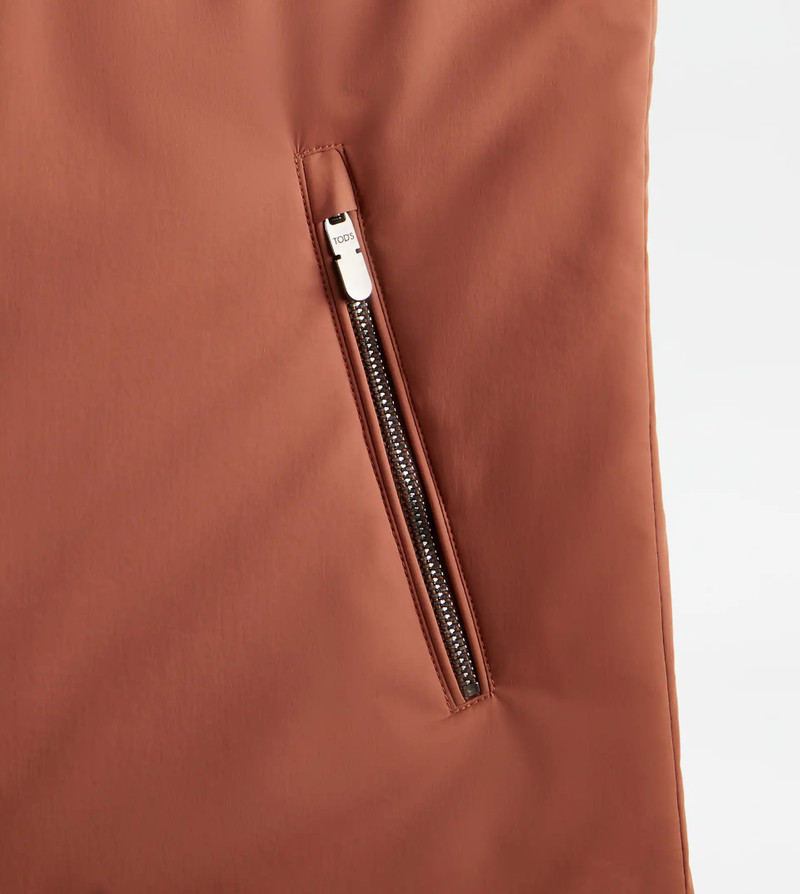 GILET IN TECHNICAL FABRIC - ORANGE 7