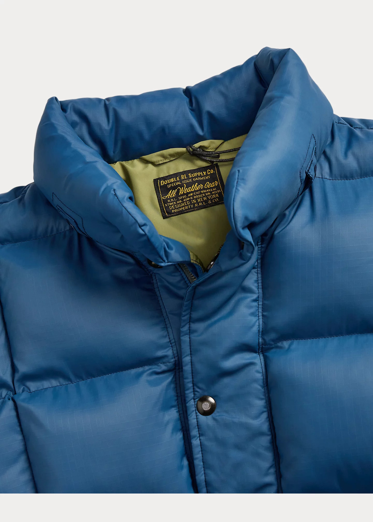 RRL by Ralph Lauren Quilted Ripstop Hooded Jacket | REVERSIBLE
