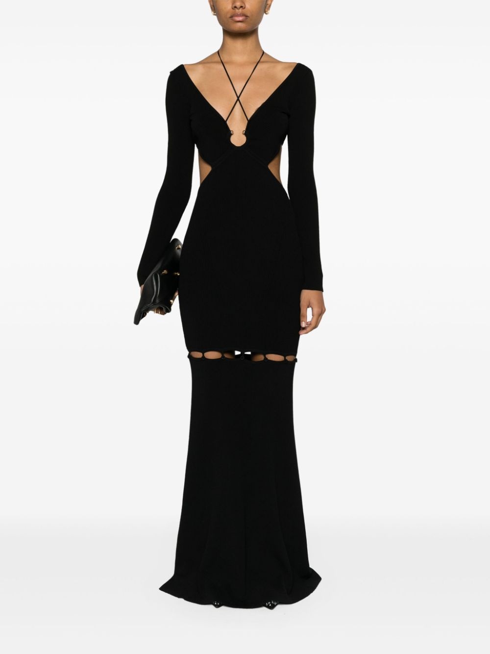 cut-out convertible dress - 2