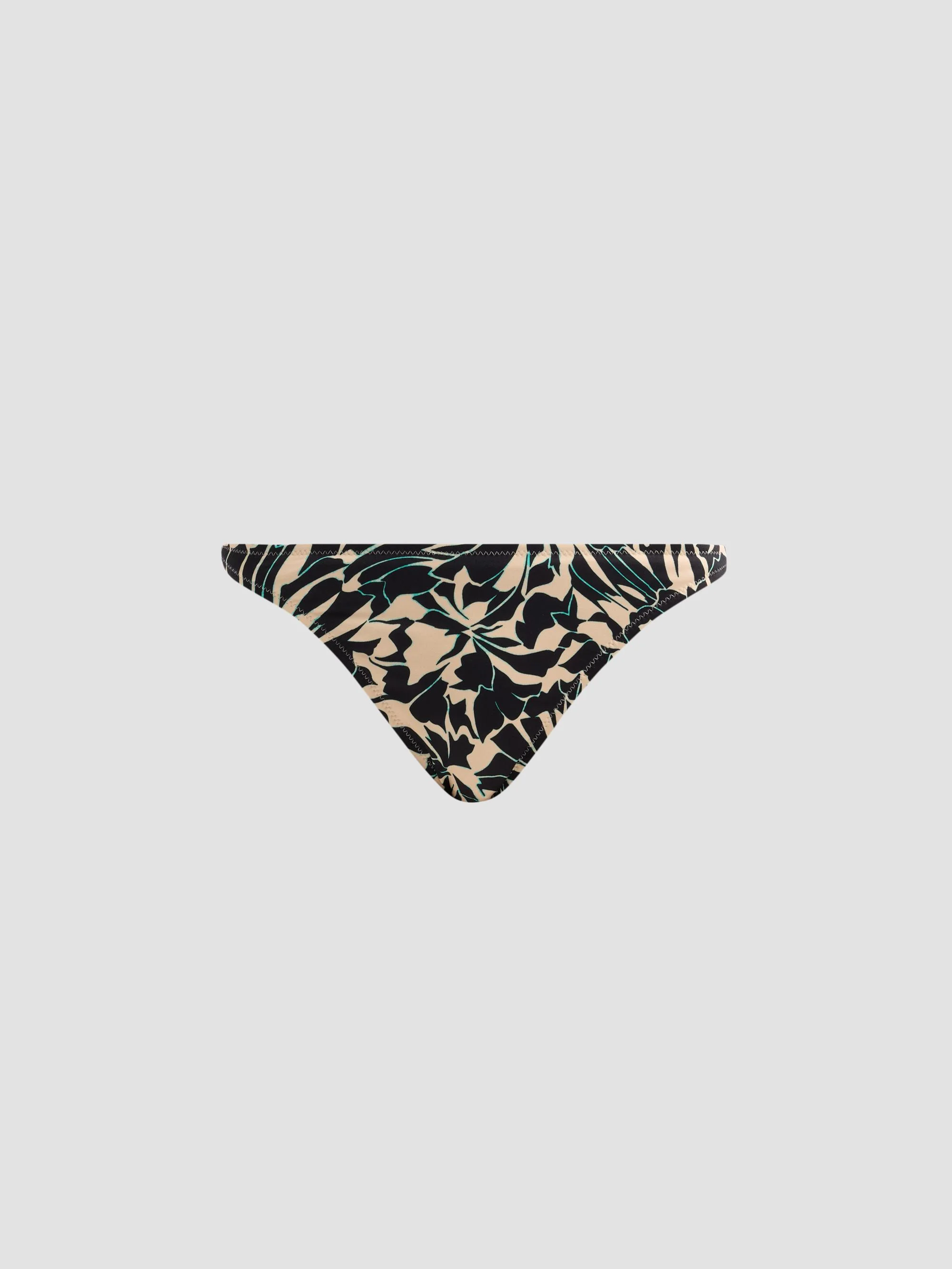 Women's Mallorca Printed Bikini Bottom - Mercury - 1