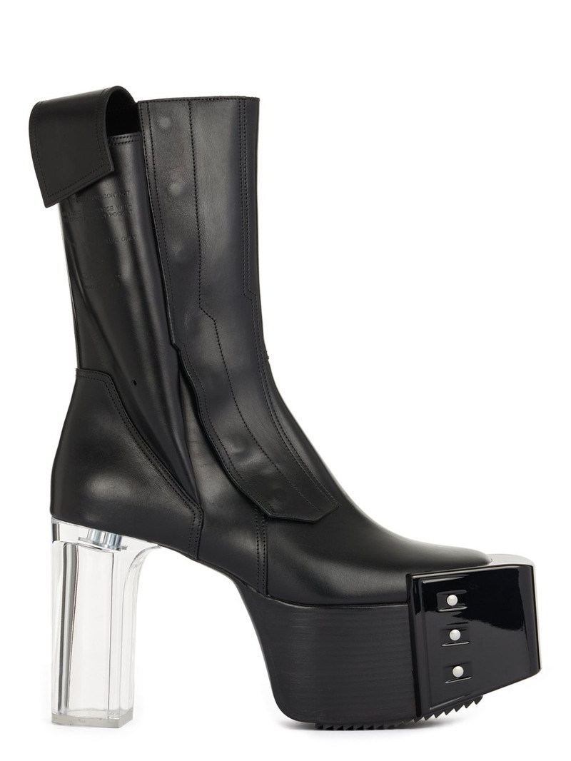 Fogpocket Leather Platform Boots 1