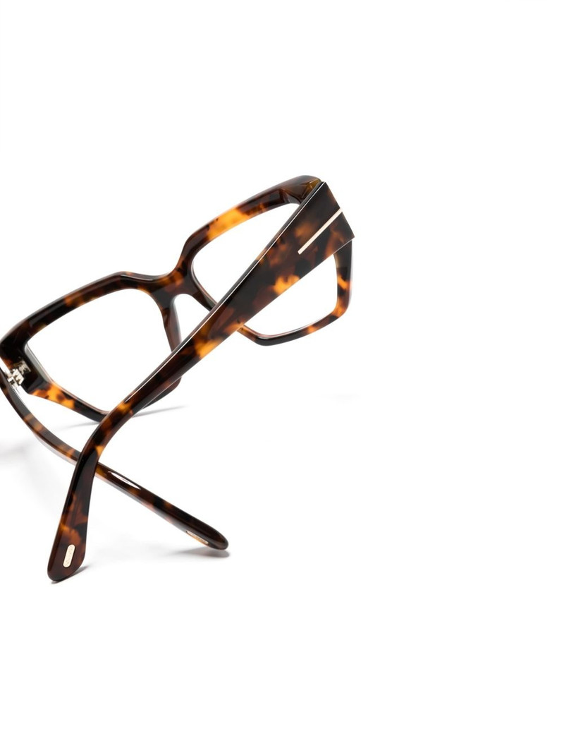 geometric-frame glasses 3
