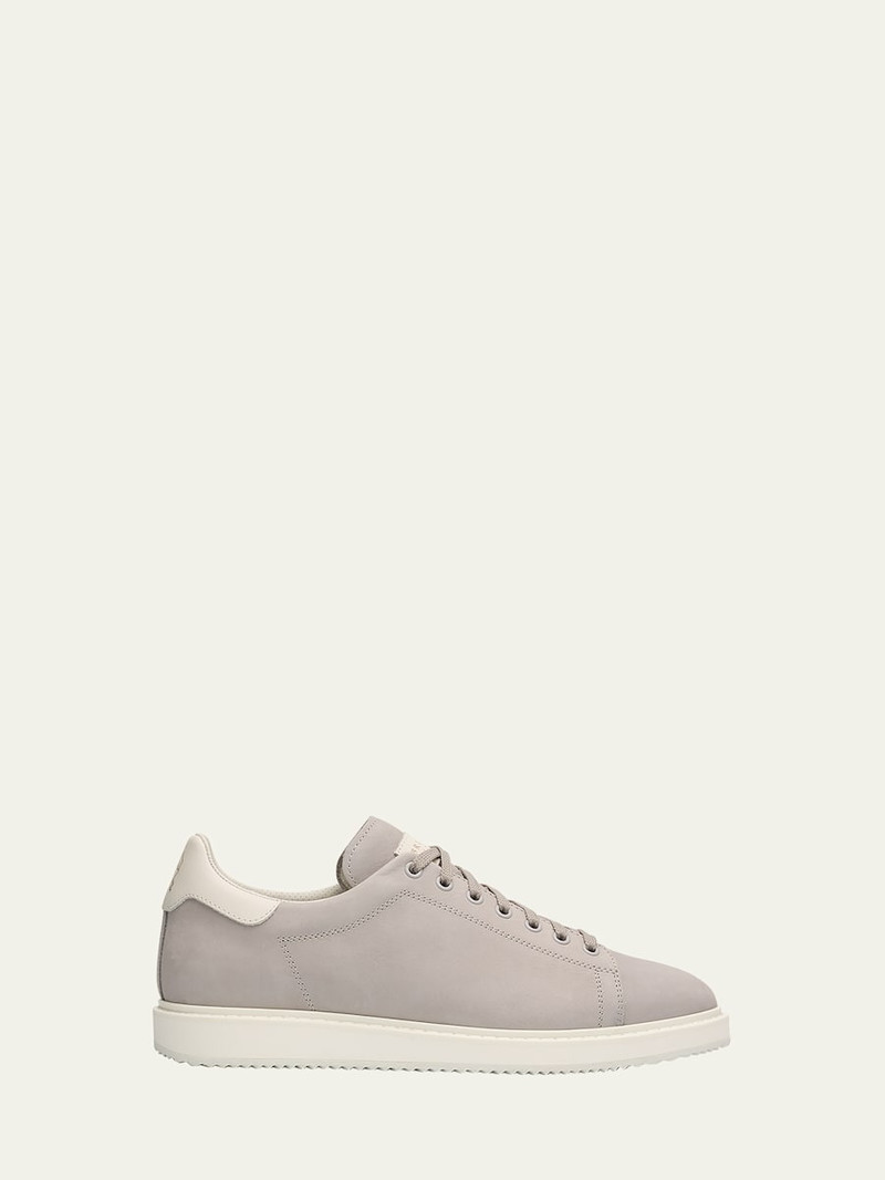 Men's Low-Top Leather Sneakers 1