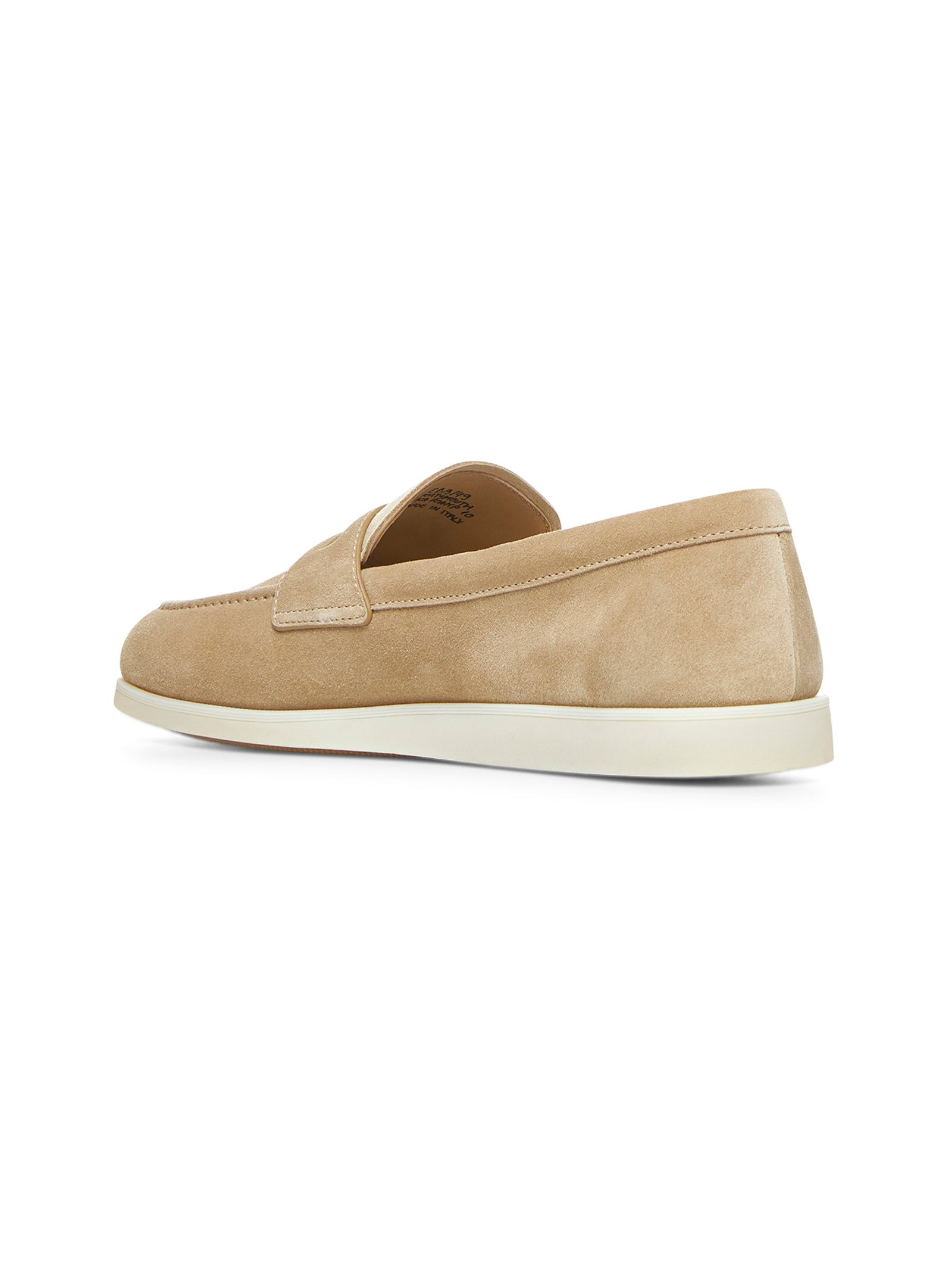 Beige suede Saddle loafers - 3
