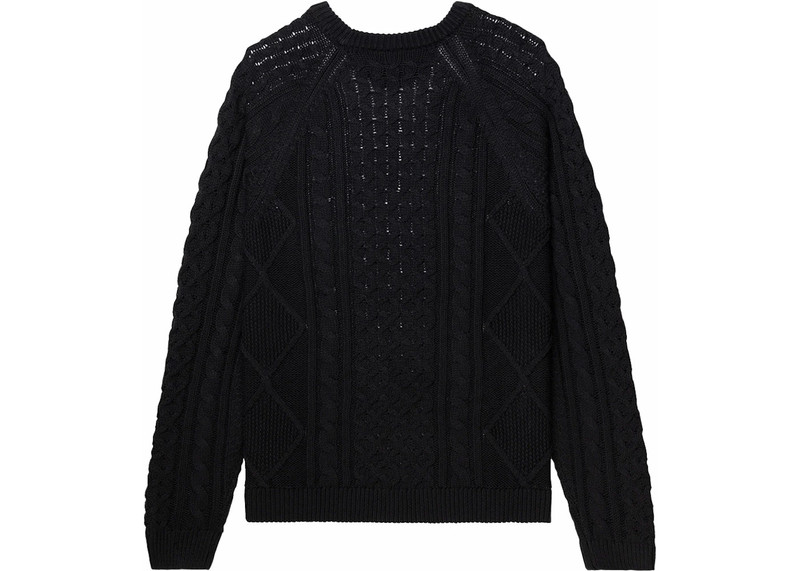 Nike Nike Cable Knit L/S Sweater (US Sizing) Black outlook