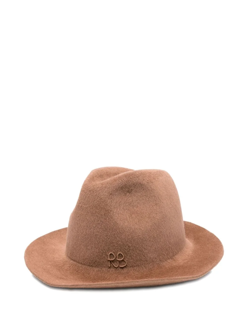 felt logo fedora hat - 1