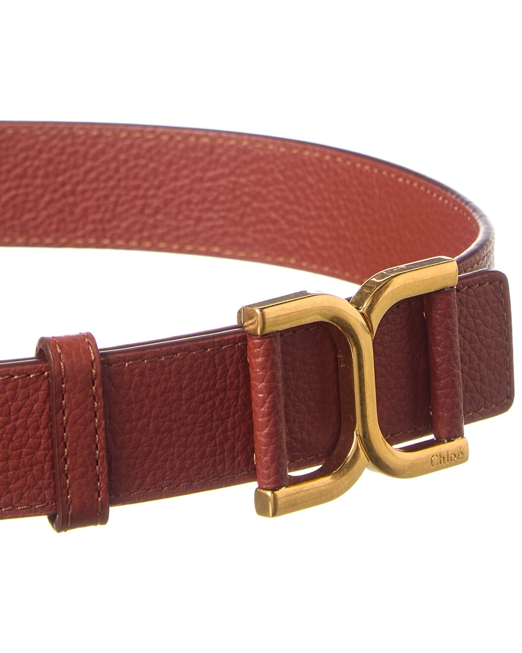 Chloé Marcie Leather Belt - 2