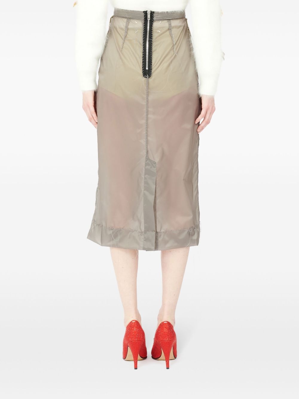 Inside Out four-stitch skirt - 4