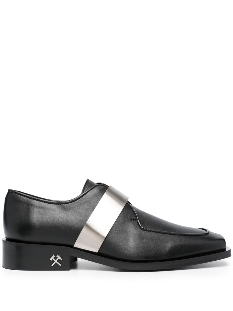 Sinan faux-leather loafers 1