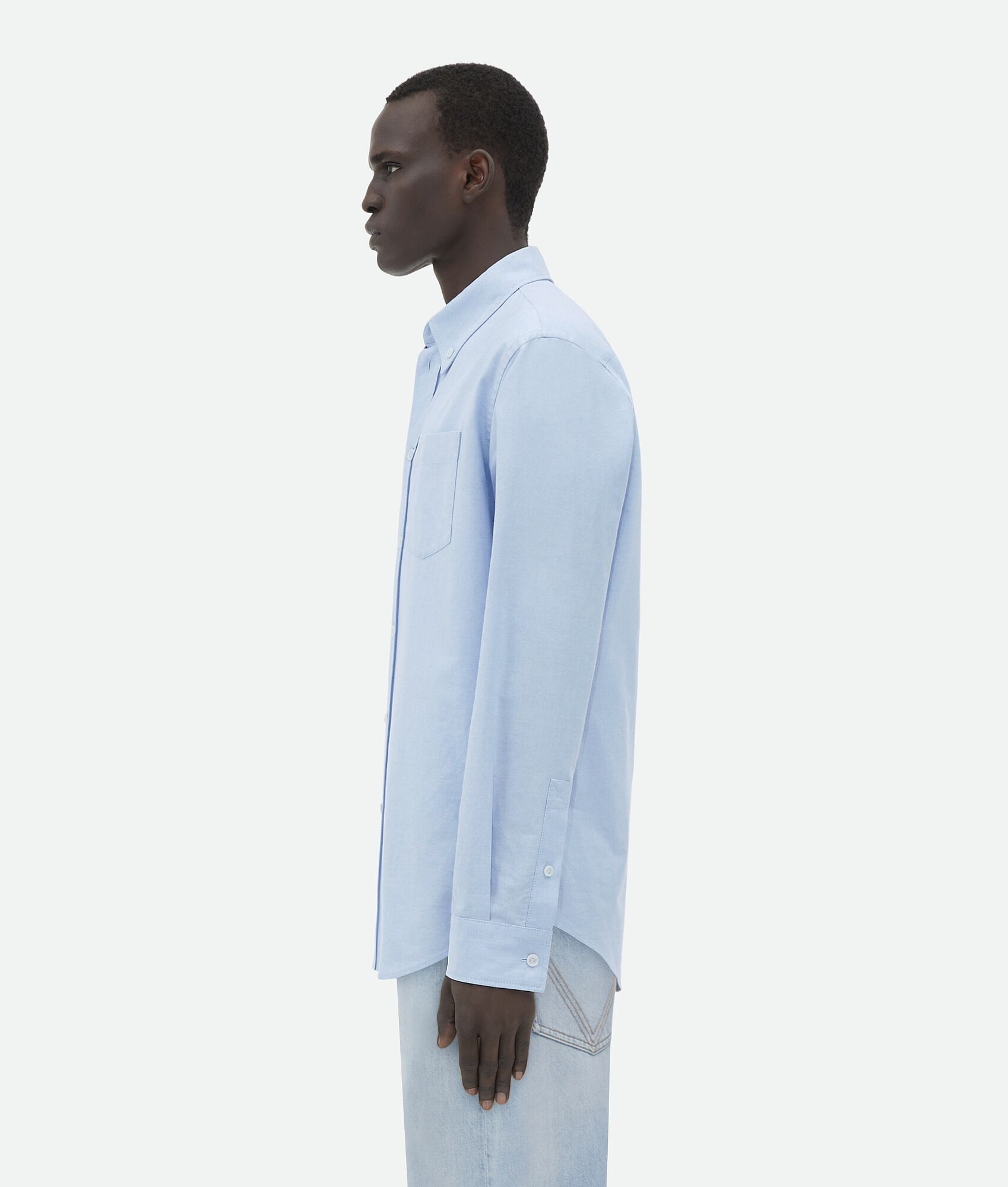 Cotton Oxford Relaxed Shirt - 2