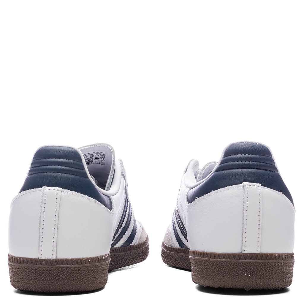 SAMBA OG - FOOTWEAR WHITE/NIGHT INDIGO/CORE GRANITE - 4