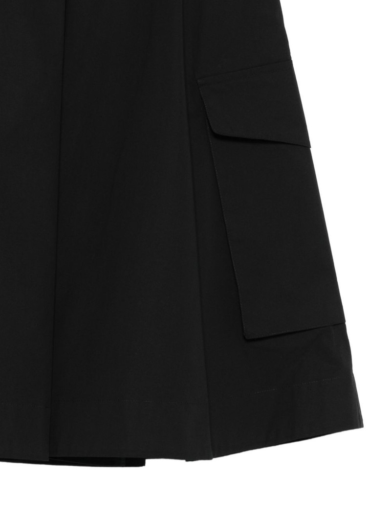 pleated cargo mini skirt 3