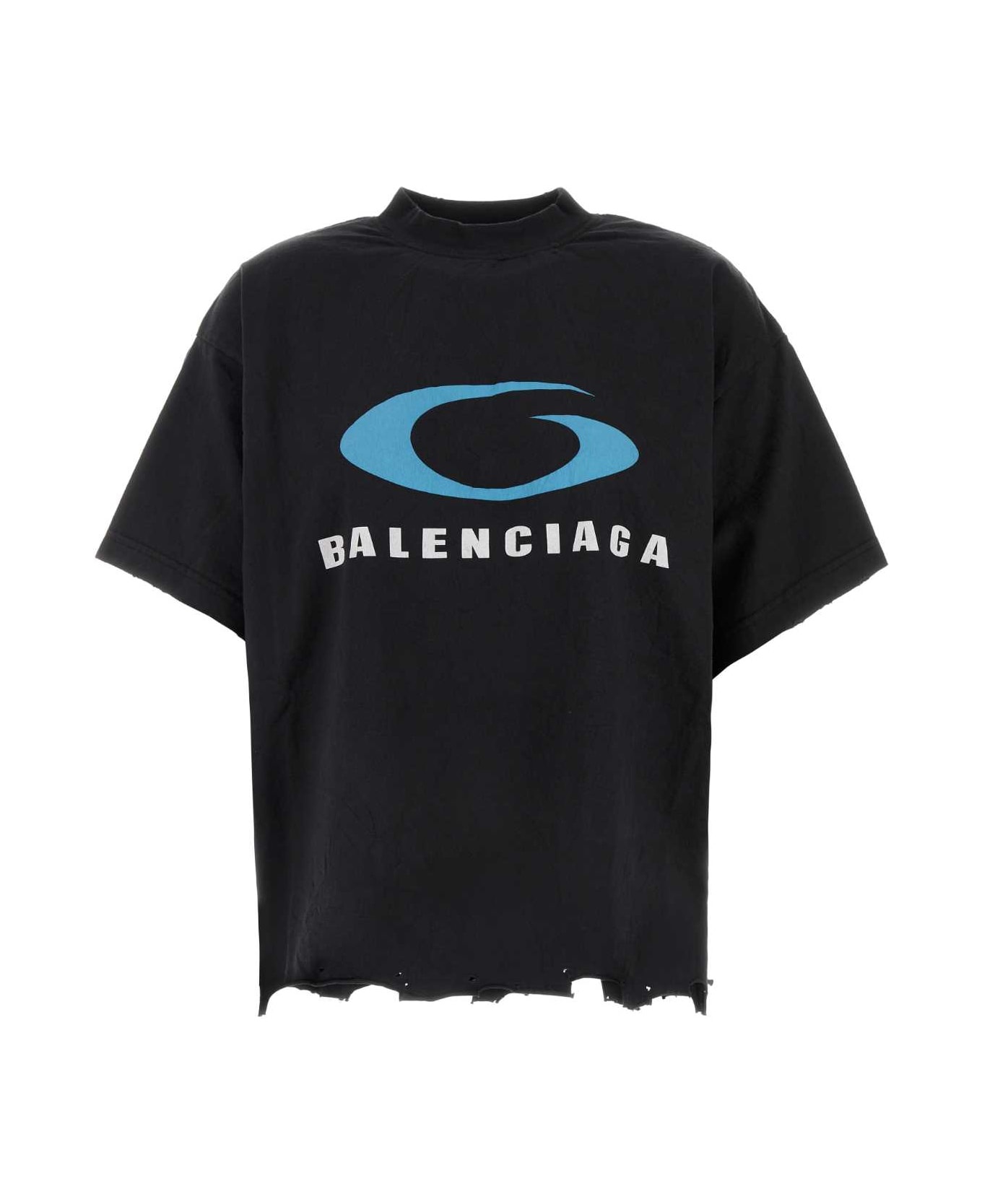 【送料&関税込】Balenciaga Slate Cotton T-shirt BALENCIAGA Slate Cotton T-shirt | italist | REVERSIBLE
