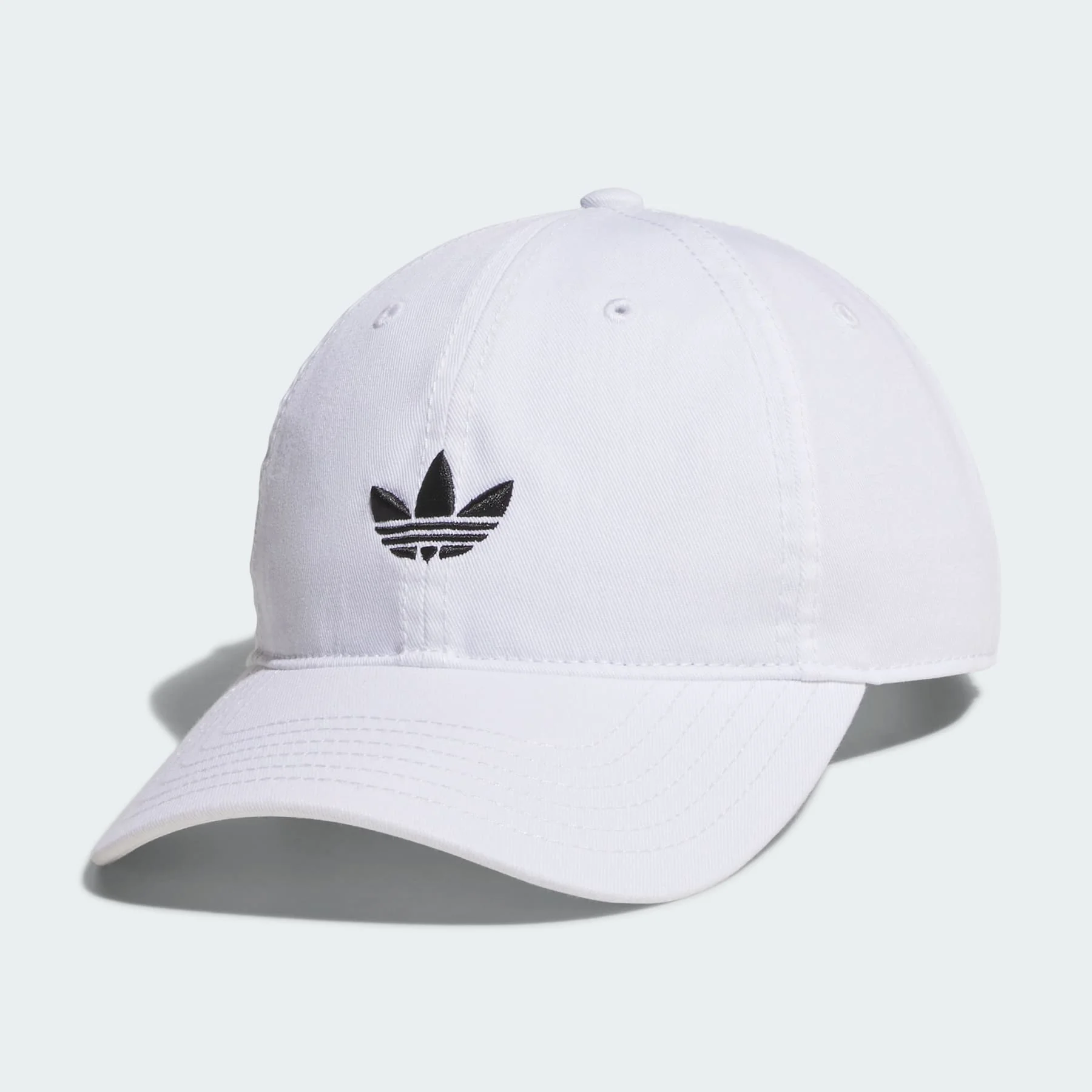 Relaxed Trefoil Strapback Hat - 1