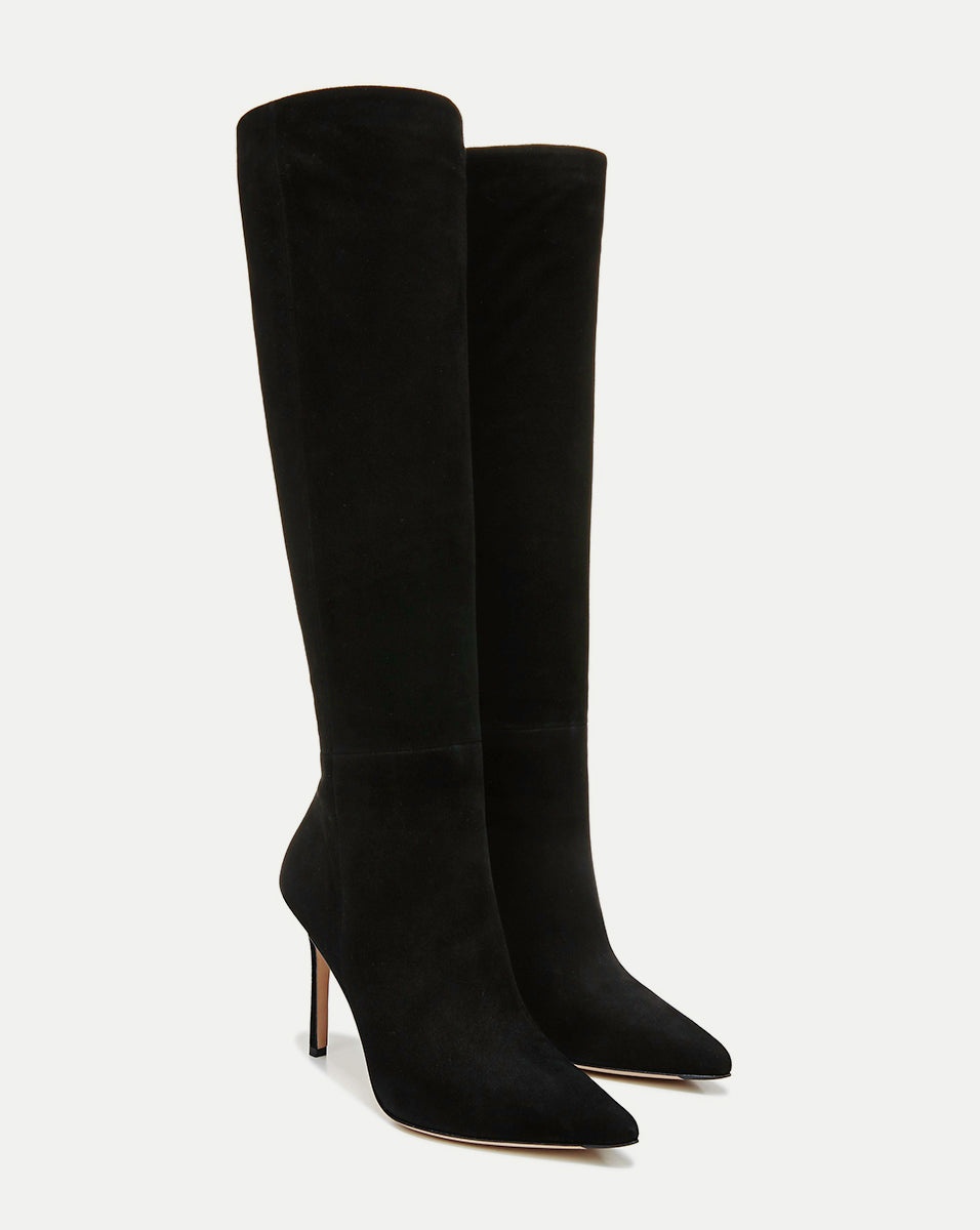 LISA SUEDE TALL BOOT | WIDE-CALF - 2