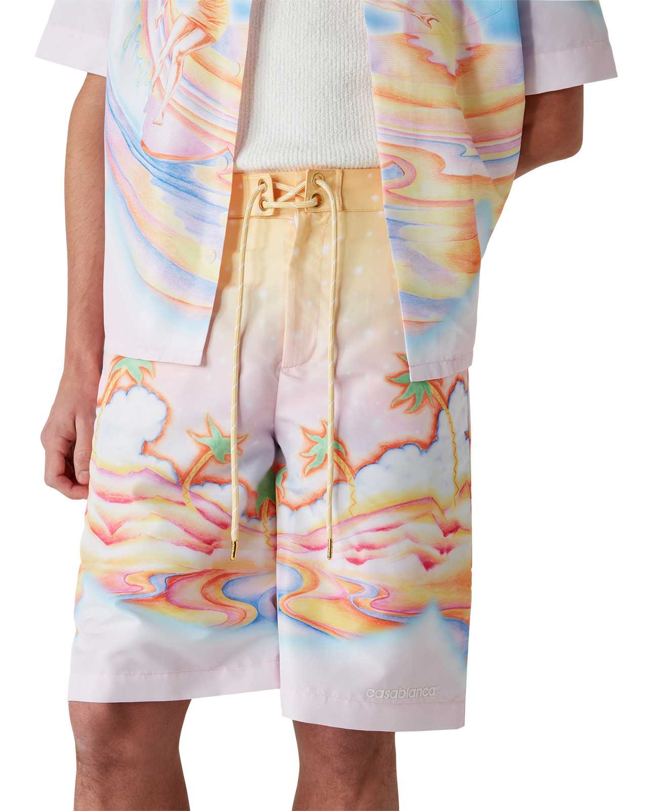 Psychedelic Nirvana Swim Shorts | Casablanca Paris - 4