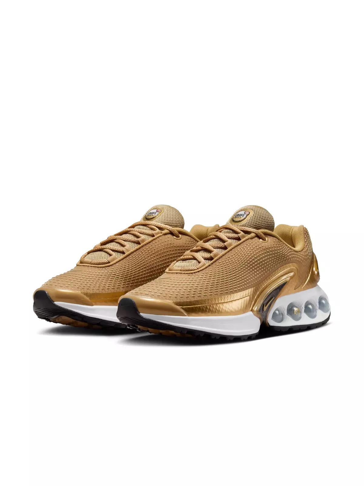 Air Max Dn Premium "Metallic Gold/Black/White" Women's Shoe - 5