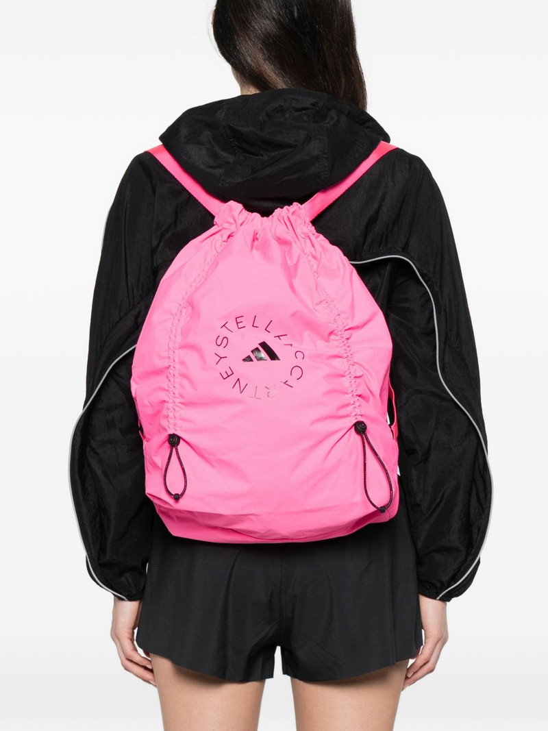 adidas logo-print backpack outlook