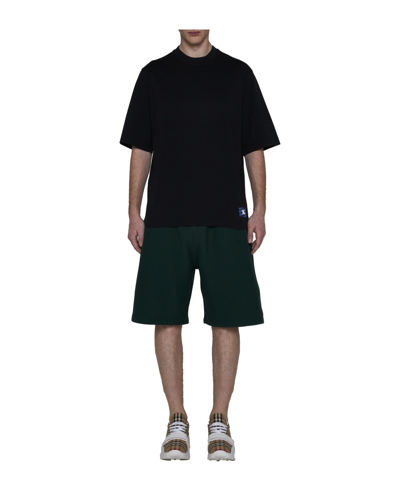 Equestrian Knight-logo Bermuda Shorts - 2