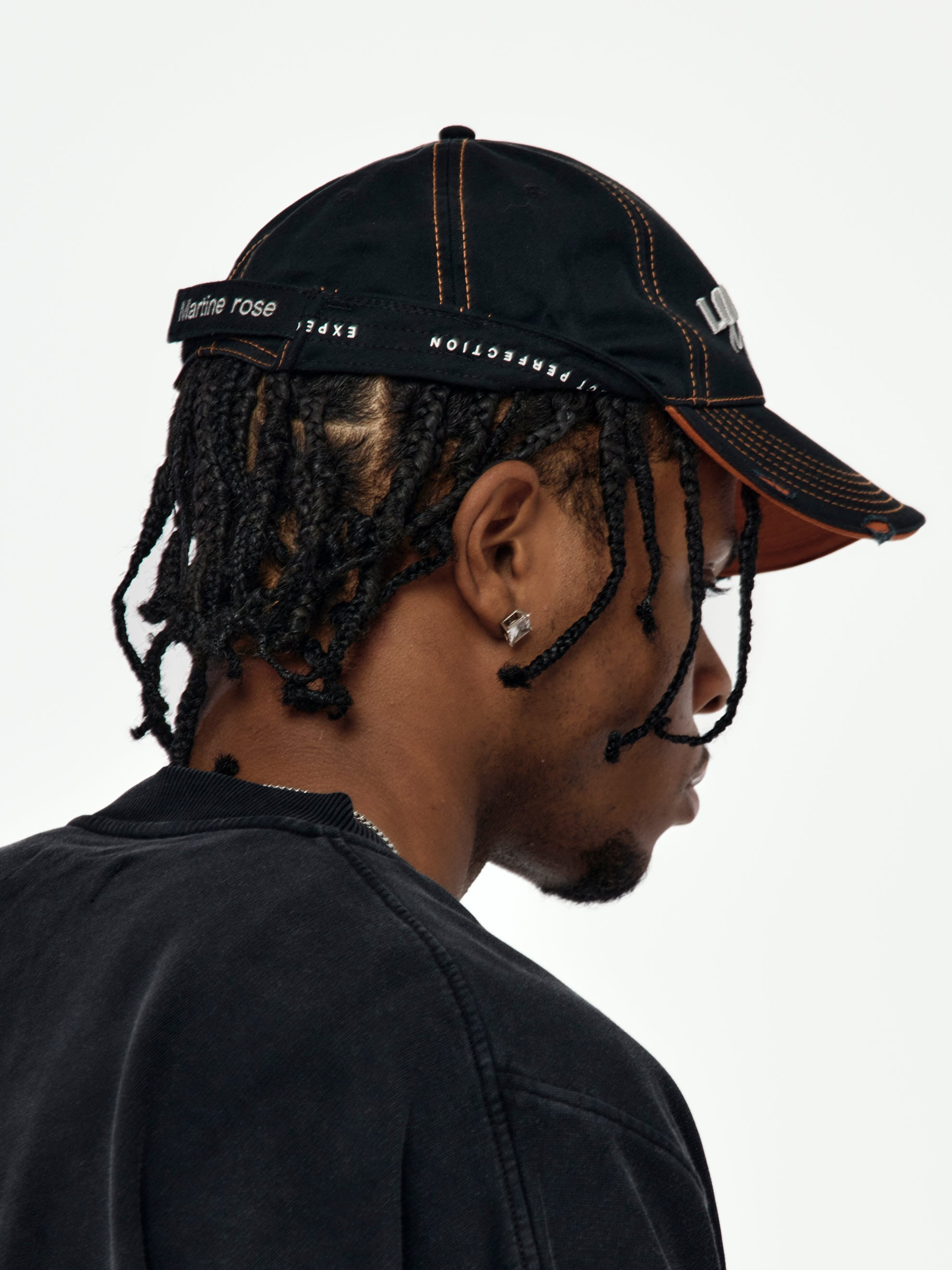 ROLL BACK CAP (BLACK/ORANGE) - 3