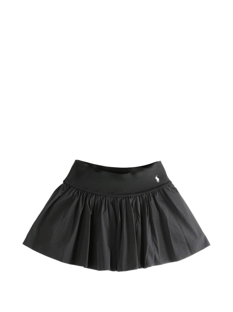 gathered mini skirt 1