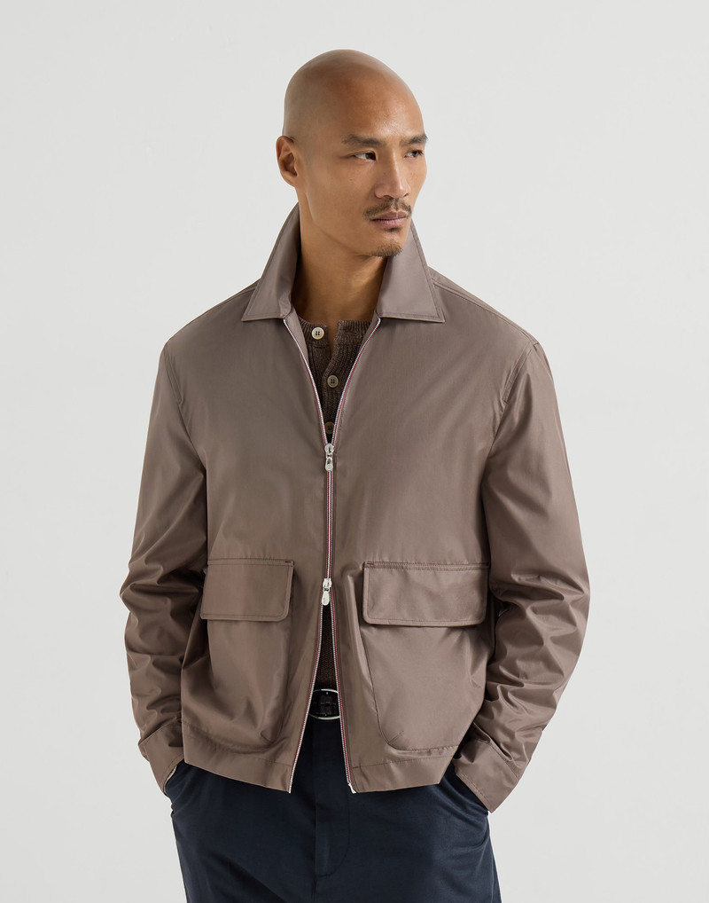 Bonded silk unlined outerwear jacket 2