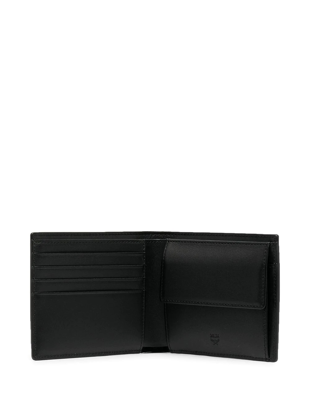 logo-print bifold wallet - 3