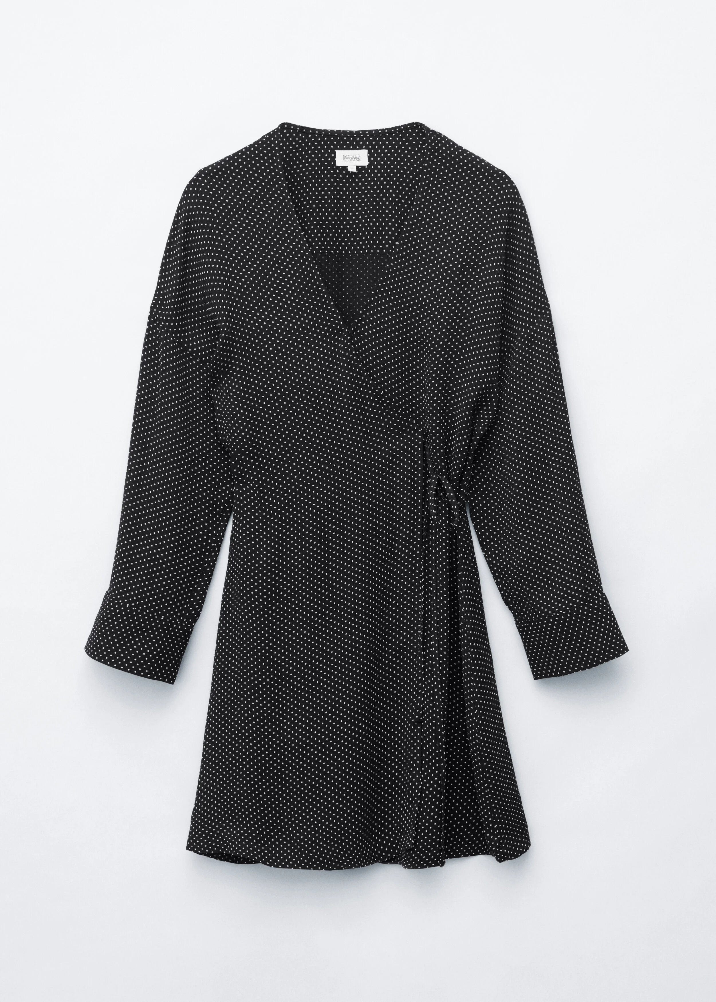 Wrap Mini Dress - 1