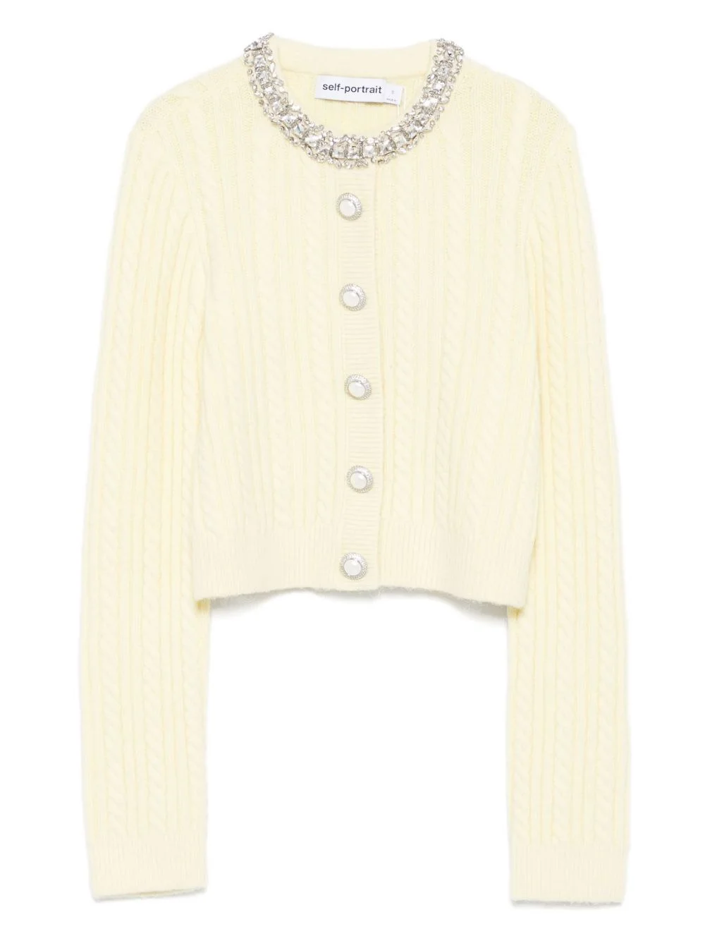 button-up cardigan - 1