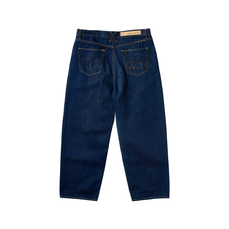 PALACE PALACE MAHARISHI BAGGY DENIM JEAN INDIGO outlook