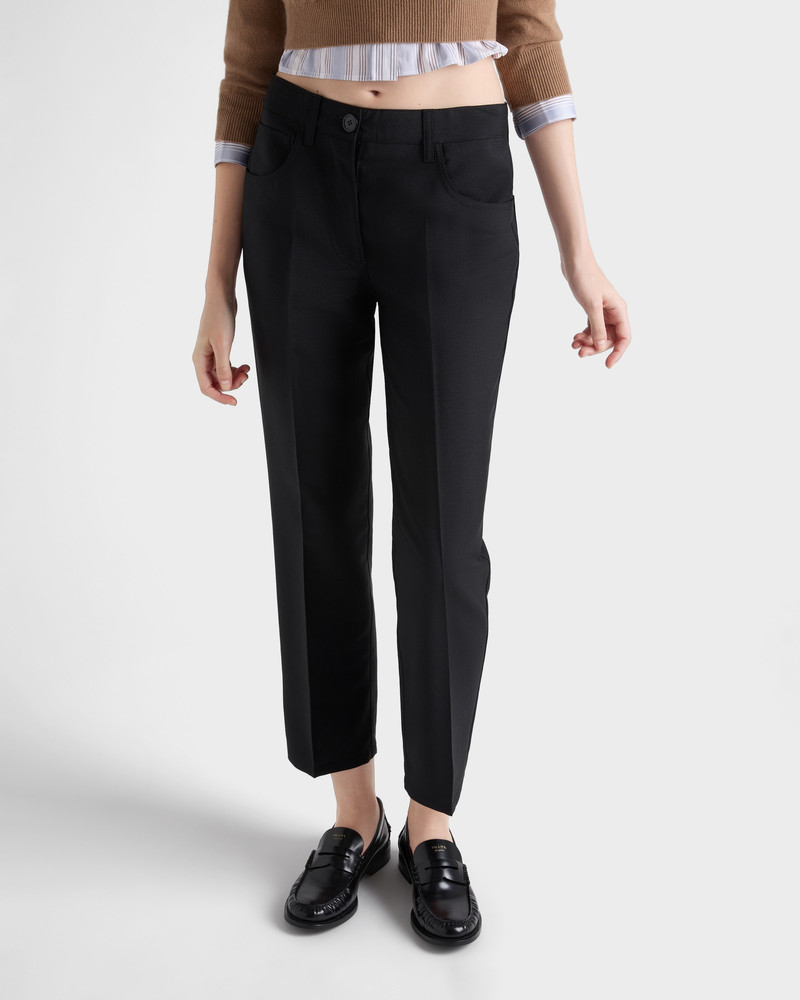 Kid mohair pants 4