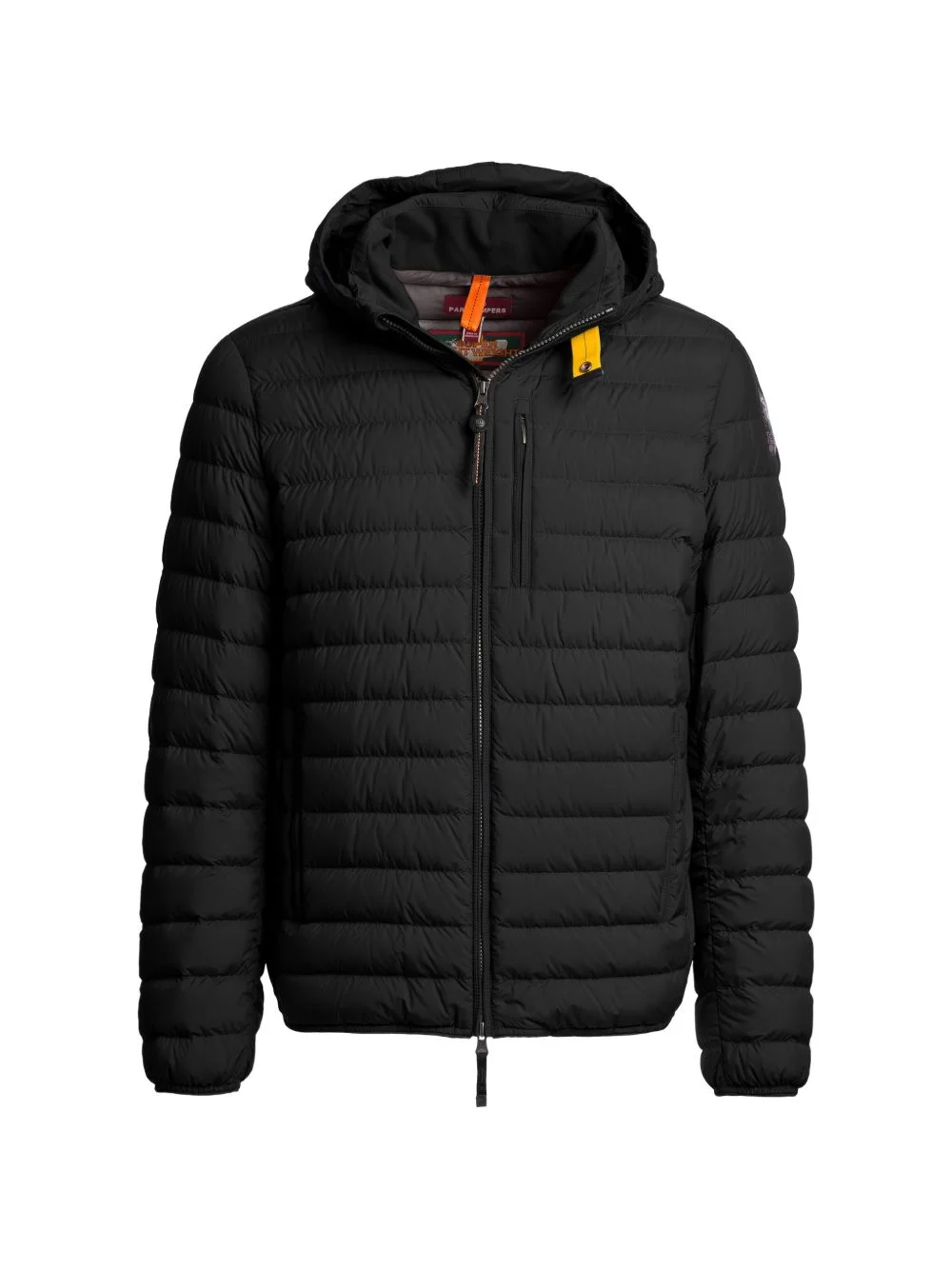 hooded quilted jacket - 1