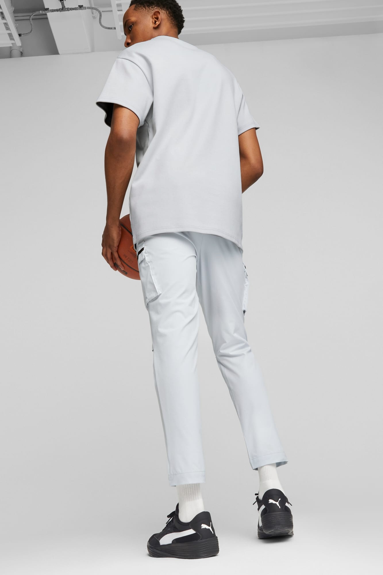 Above the Clouds Men's Basketball Sweatpants - 6