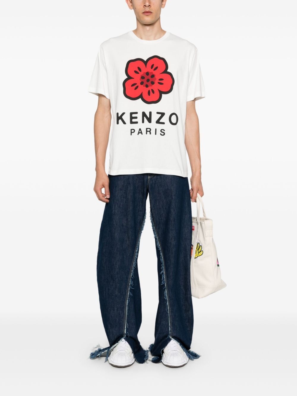 Boke Flower-Print T-Shirt - 4
