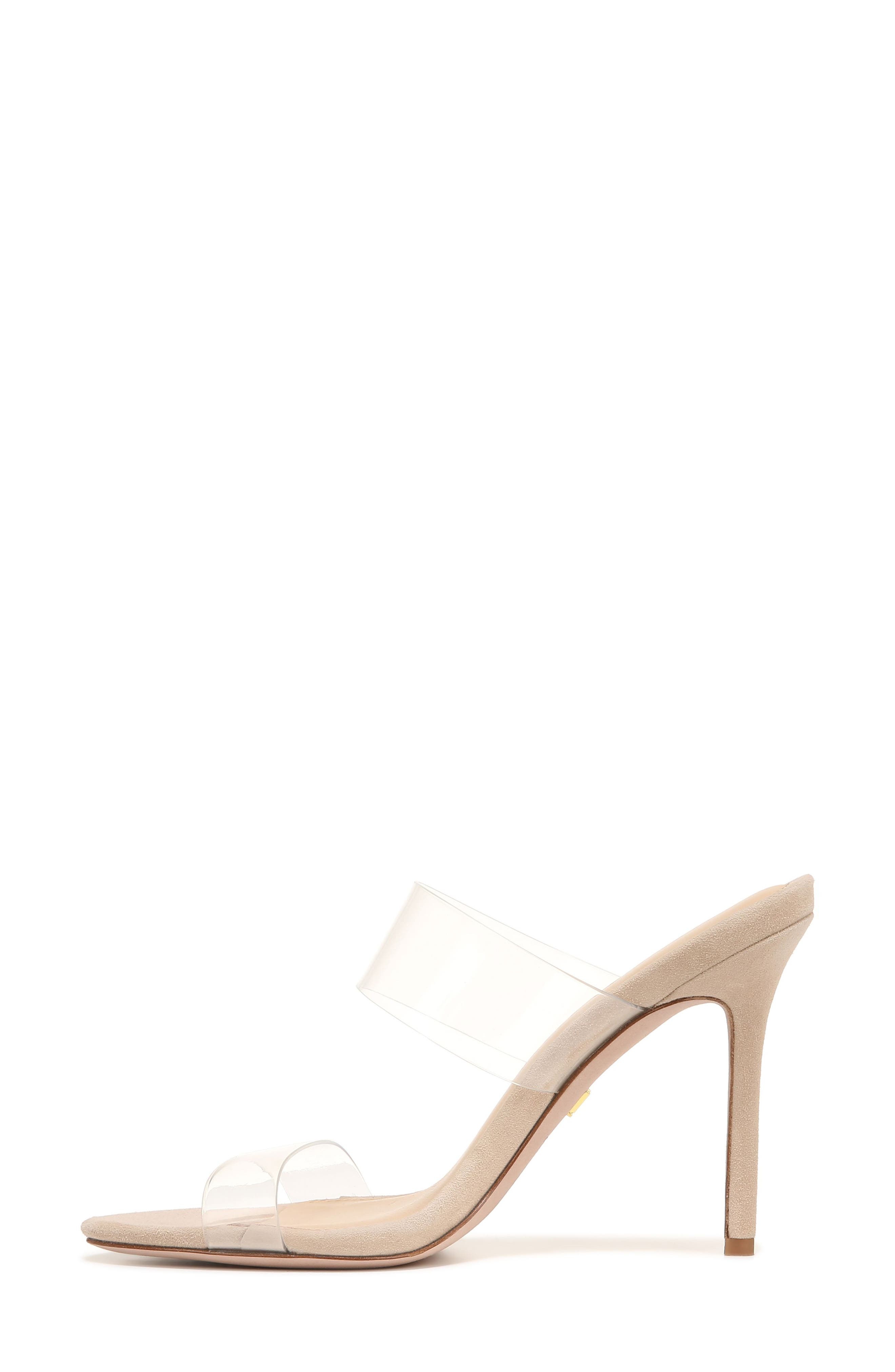 Veronica Beard Asha Sandal in Ecru/Clear at Nordstrom - 7