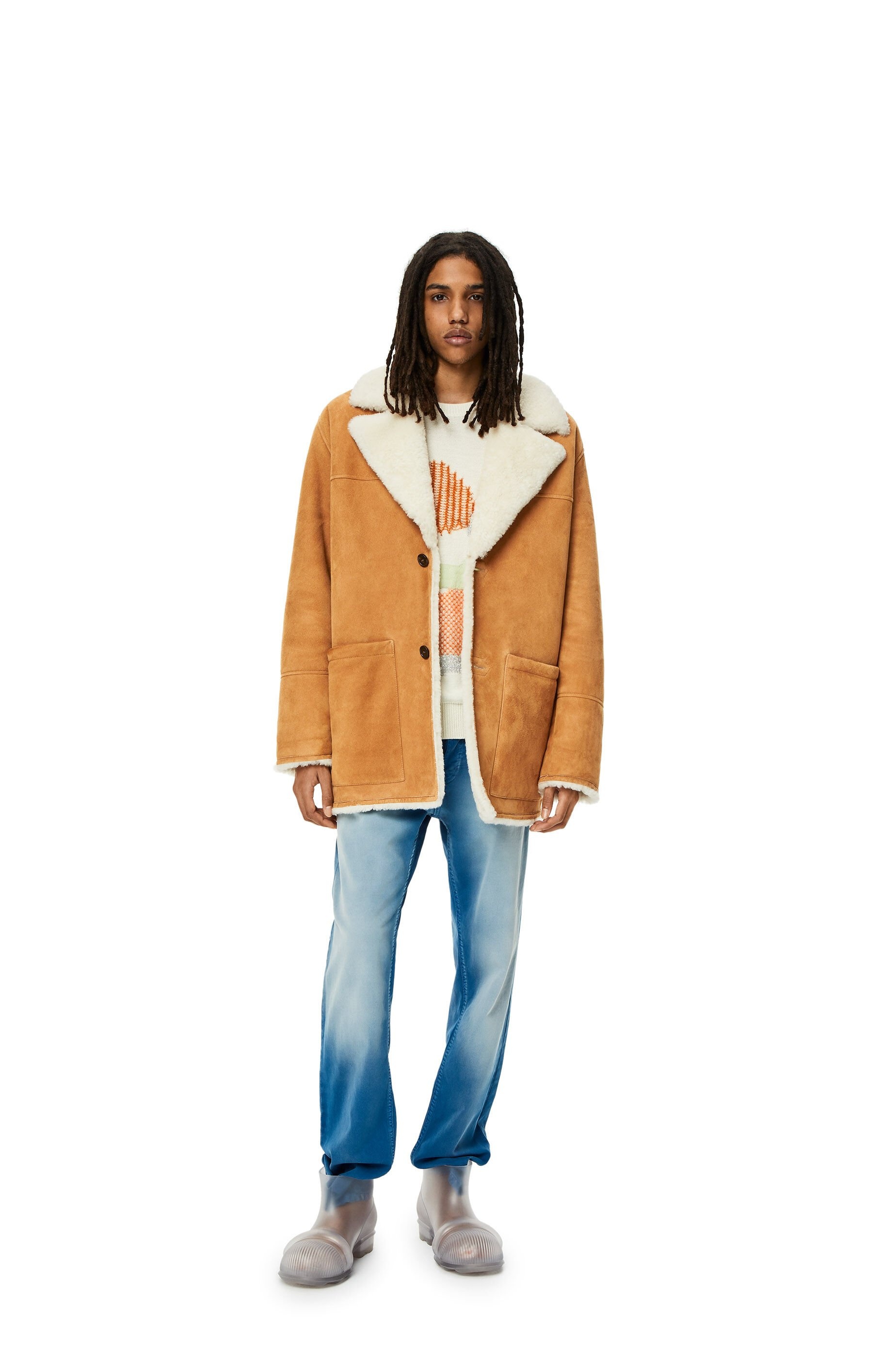 Coat in shearling - 2